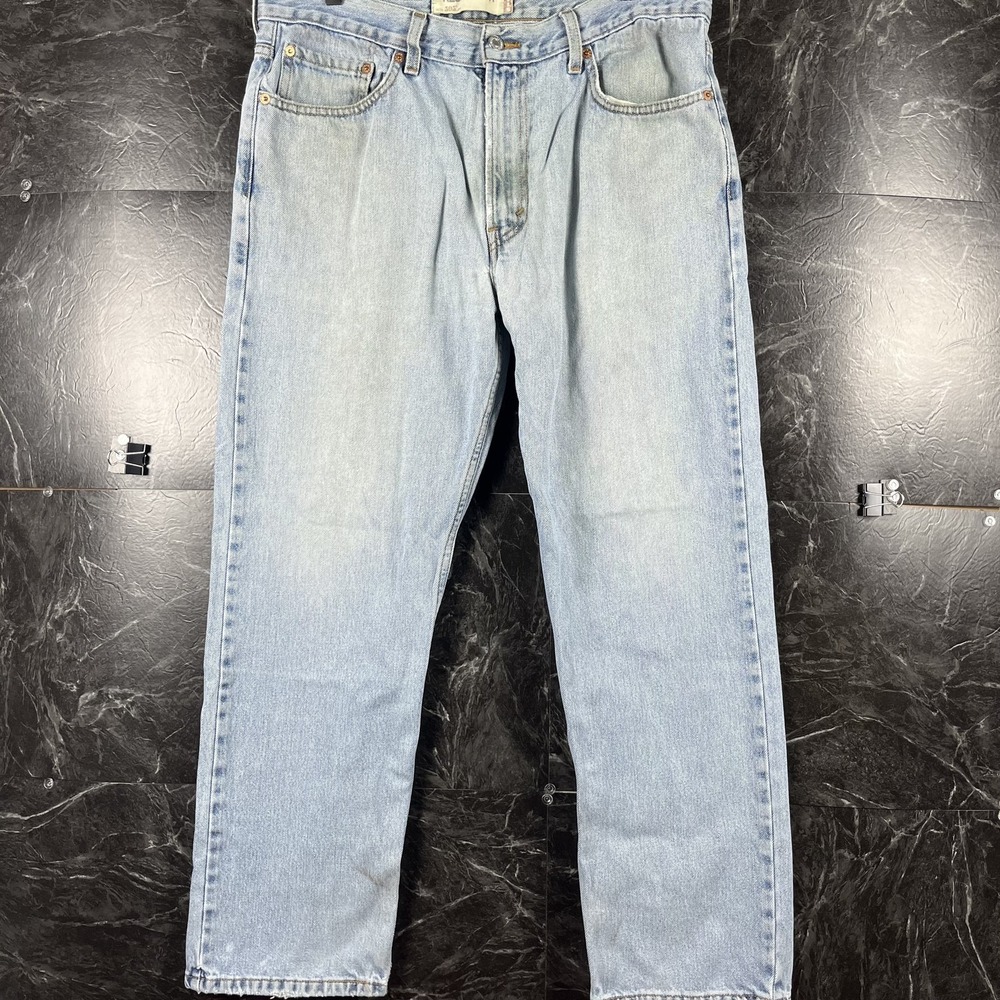 Levis Men's Blue Regular Fit 505 Jean Pants 36x30